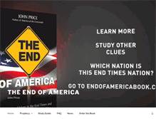 Tablet Screenshot of endofamericabook.com